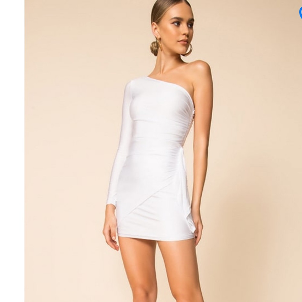 Superdown Alisa One Shoulder Dress
